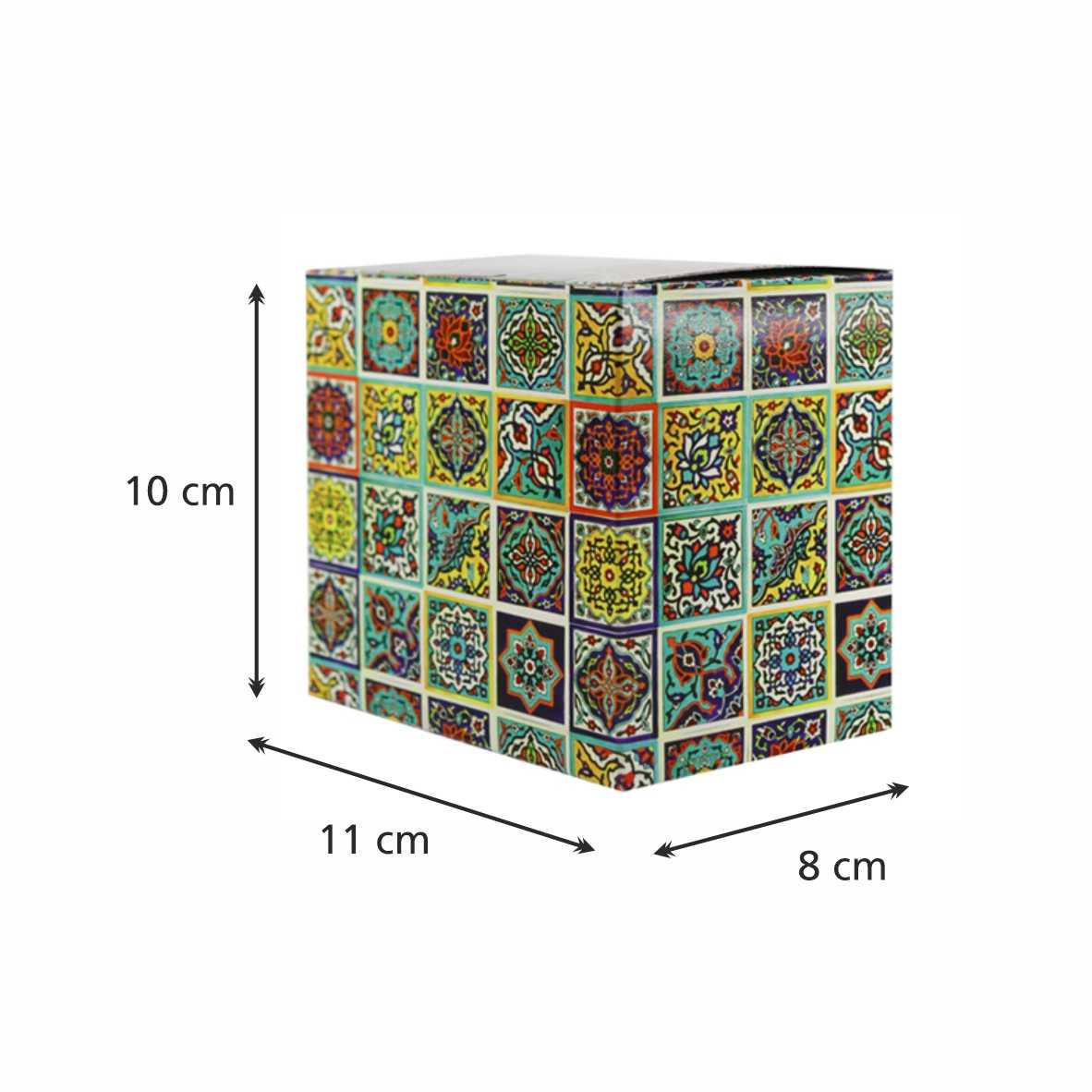 جعبه لیوان (ماگ) طرح اسلیمی کد 1046