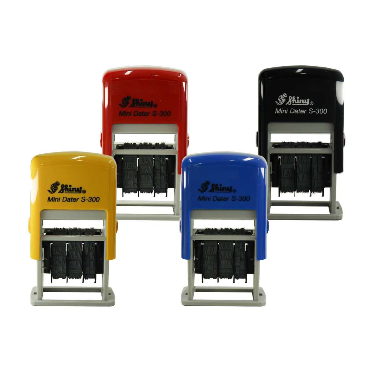 مهر تاریخ زن اتومات شاینی اس 300 فارسی مدل mini dater s-300
